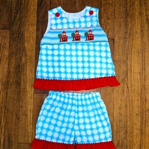 School House Smock 2pc
